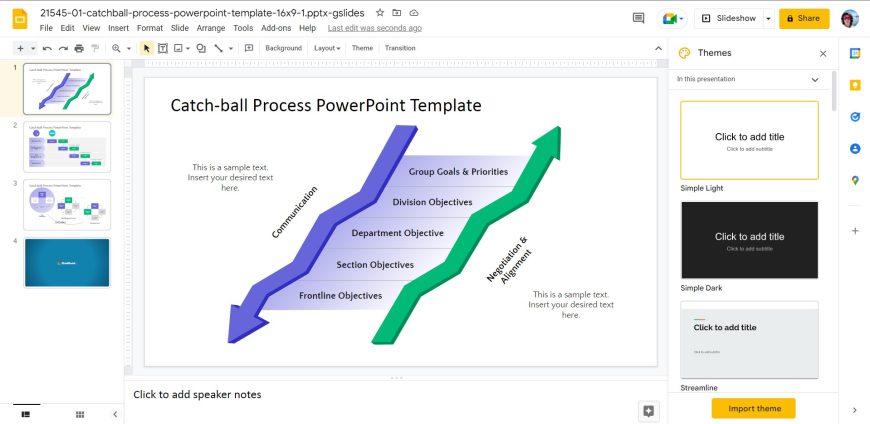 How To Hide Slides Google Slides Slidemodel