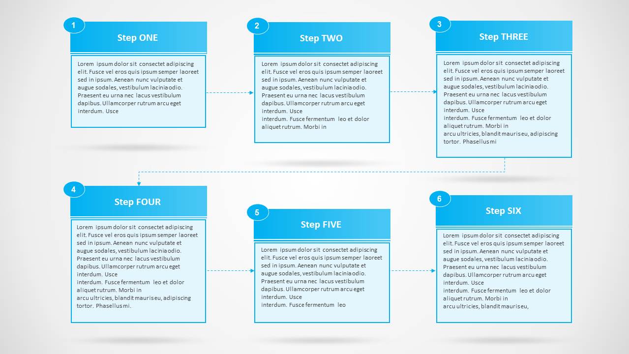 Simple Process Diagram With Textboxes For Powerpoint Slidemodel My XXX Hot Girl