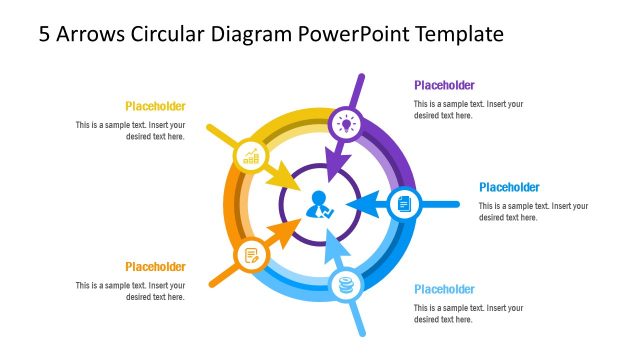 5 Steps PowerPoint Templates Diagrams