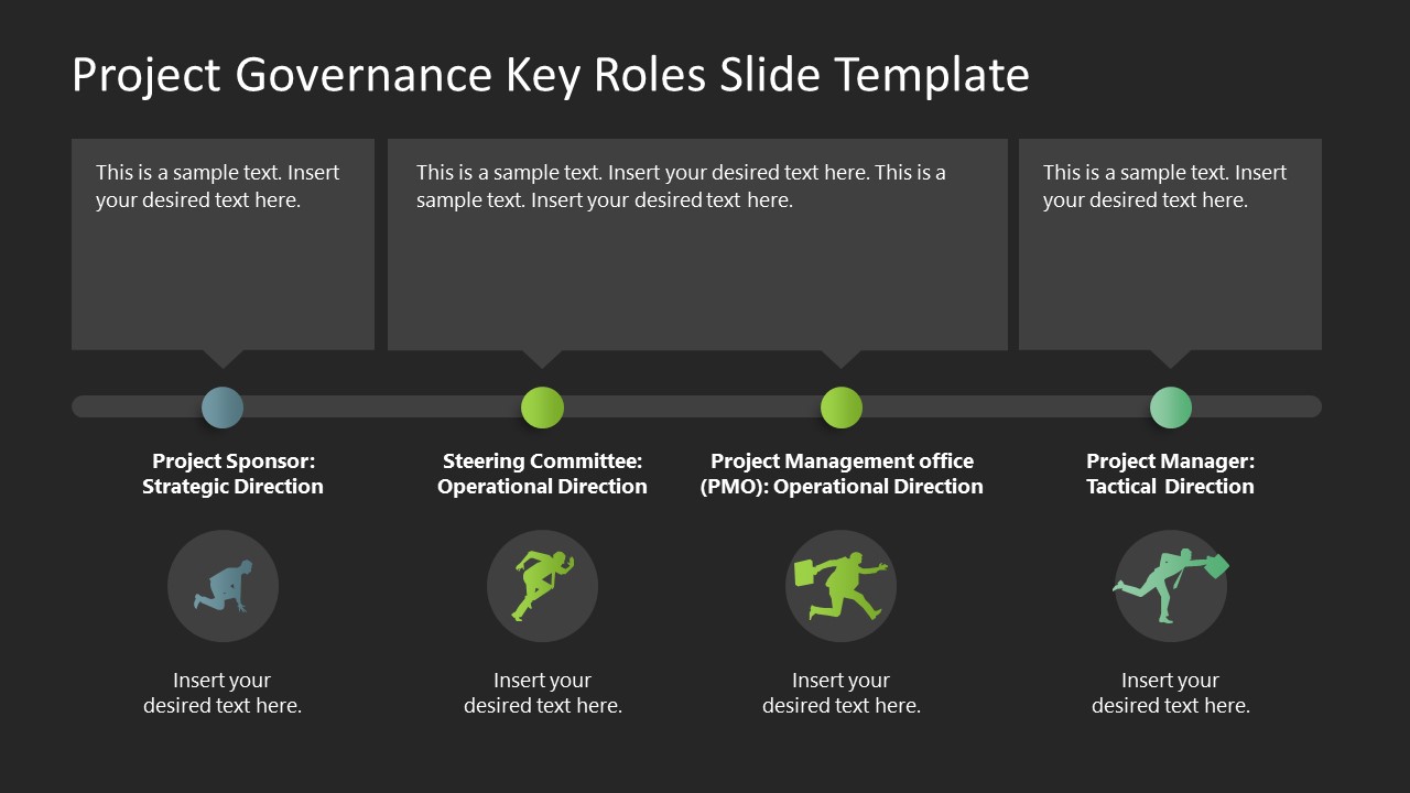 Project Governance Key Roles PowerPoint Template