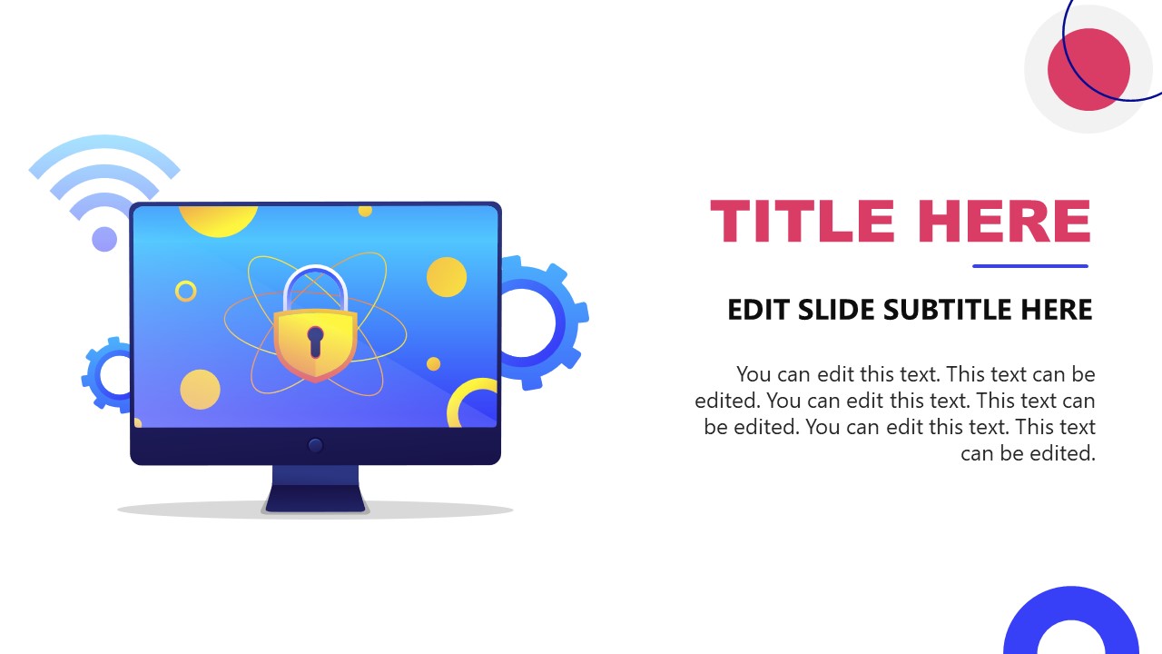 Cyber Security Presentation Template For Powerpoint Slidemodel