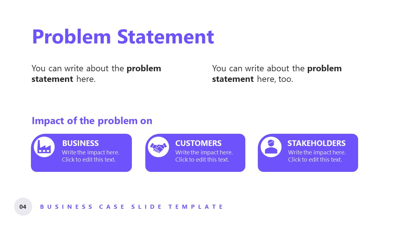 Business Case Powerpoint Template