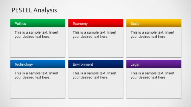 Pestel Honeycomb Structure Design For Powerpoint Slid