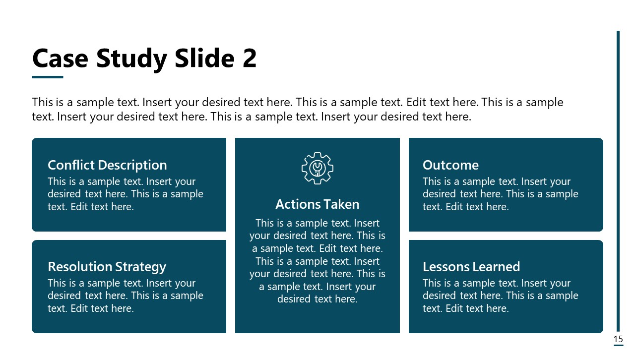 Conflict Resolution PowerPoint Template