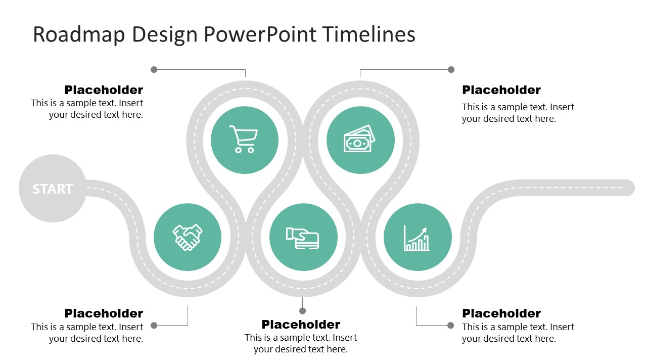 Free Roadmap Designs PowerPoint Timelines SlideModel