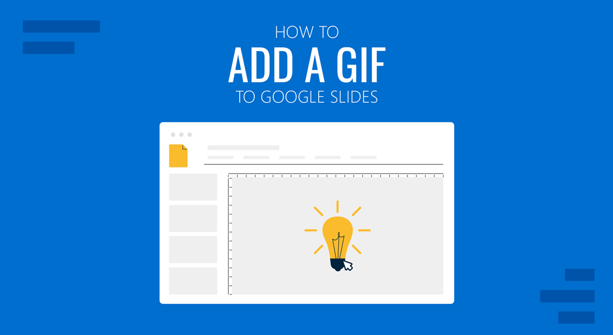 How to add a gif to Slides 