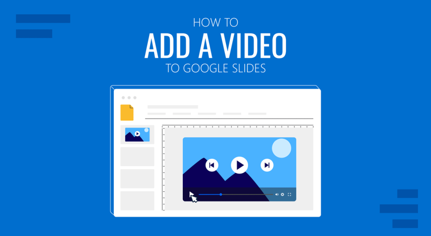 comment mettre une video sur google slide