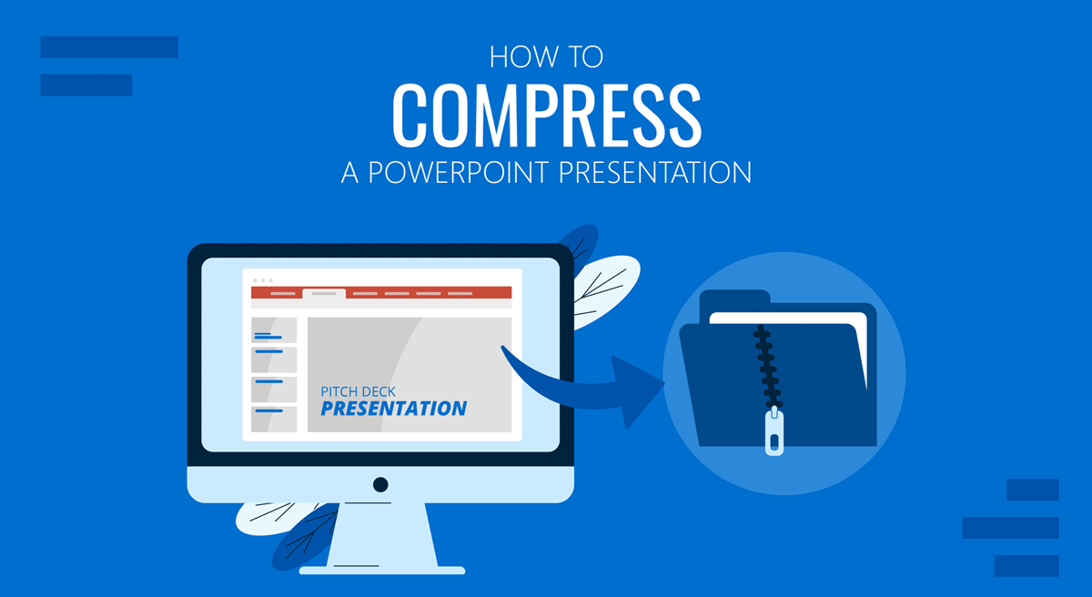 how to compress a large powerpoint presentation