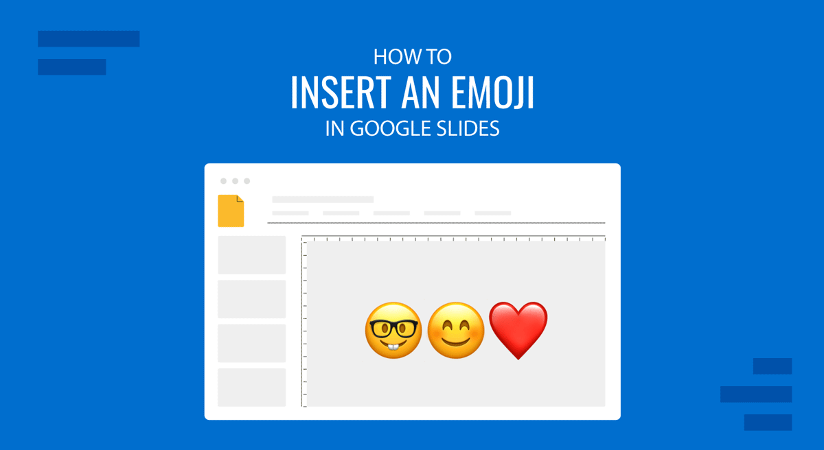 Cover for How to Insert an Emoji in Google Slides