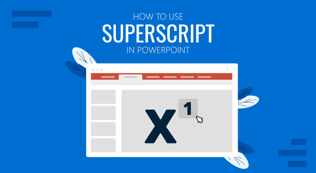 Cover for how to use superscript in PowerPoint