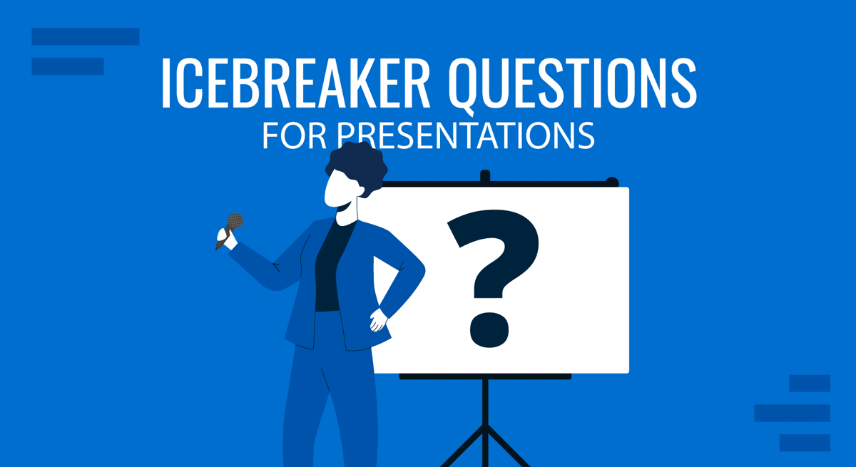 Cover for ice breakers for presentations