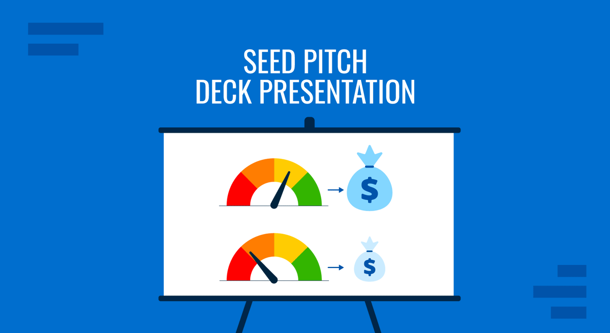 Cover for How to Structure a Seed Pitch Deck Presentation by SlideModel