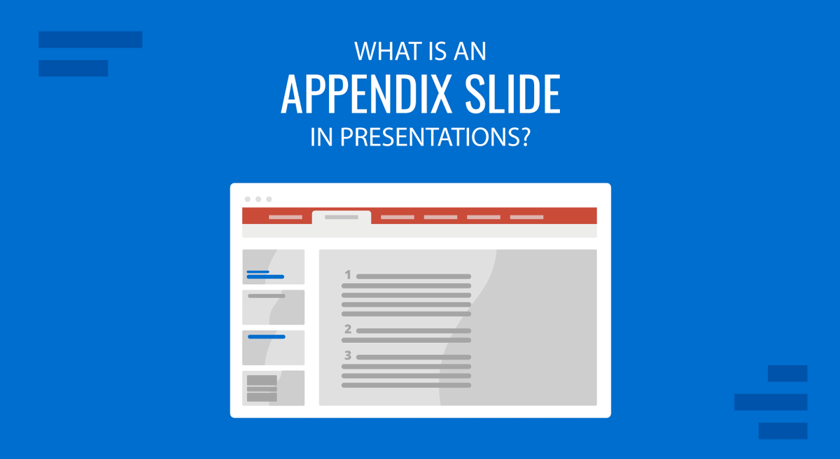 Cover for What is an Appendix Slide in Presentations