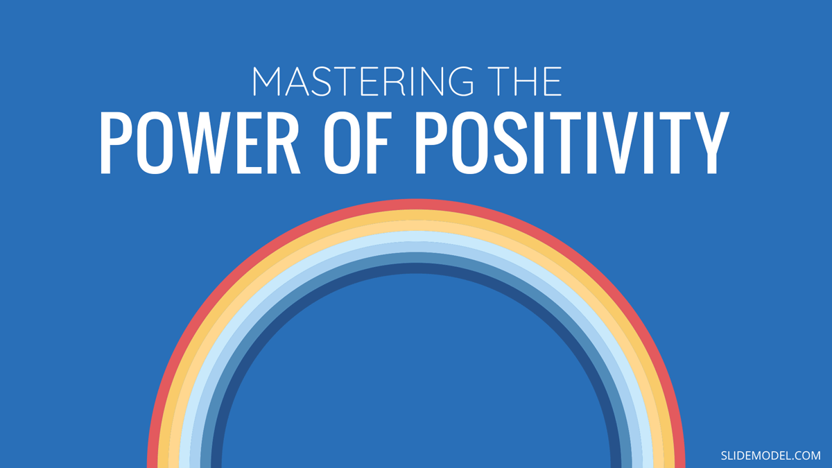 Mastering the Power of Positivity PPT Template