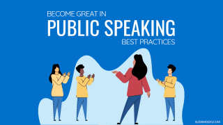 public speech presentation template