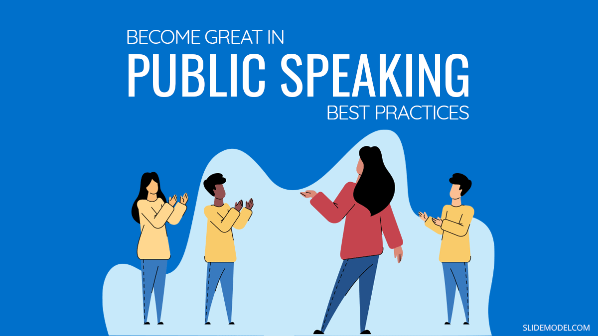 How to Become Great in Public Speaking: Presenting Best Practices PPT Template