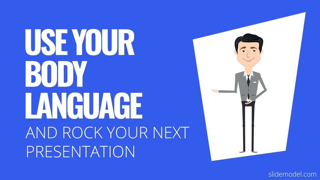 PPT Template Rock Presentation Body Language