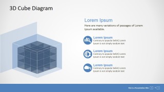 Editable 3D Cube Presentation Template - SlideModel