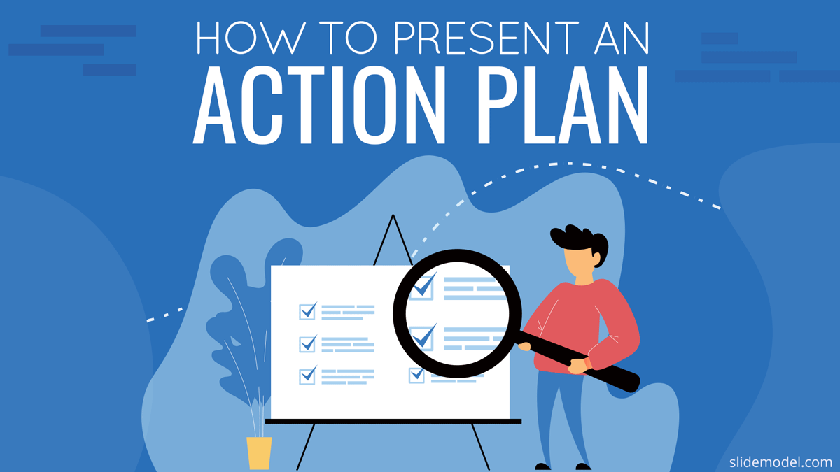 How to present an action plan cover PowerPoint templates