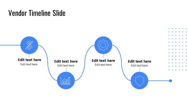 Vendor Timeline Horizontal Diagram
