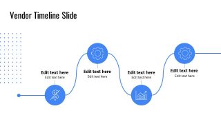 Vendor Timeline Layout for Presentation