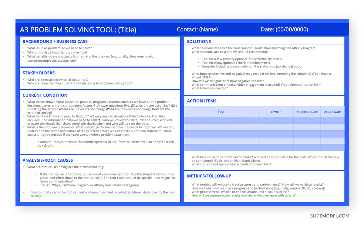 Root Cause Analysis PPT Template 