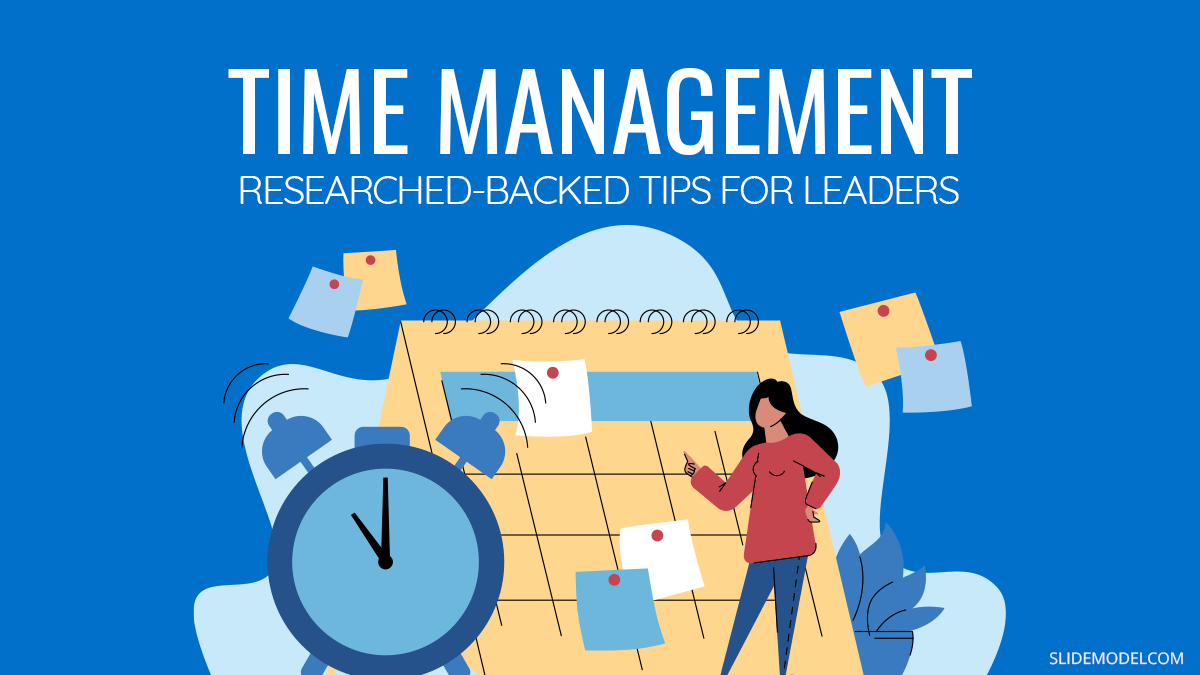 Time Management Tips For Leaders PowerPoint Template