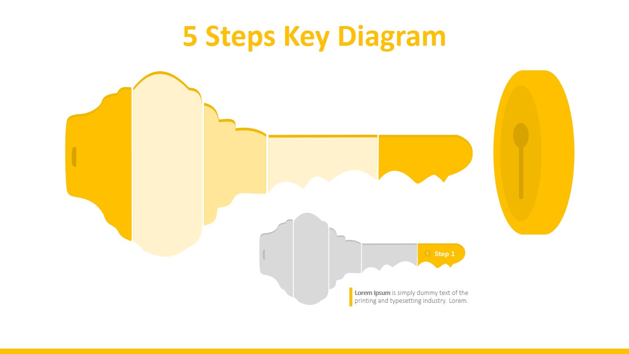 PPT Key Shapes Diagram