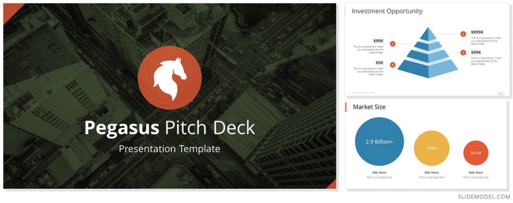 Pegasus Pitch Deck PowerPoint Themes