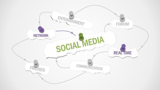 Newspaper Pieces for News Board with Pins Icons