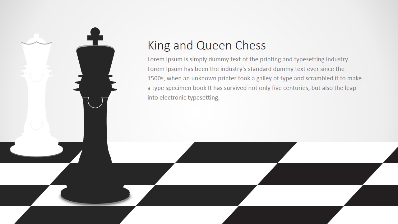 KING & QUEEN CHESS PIECES