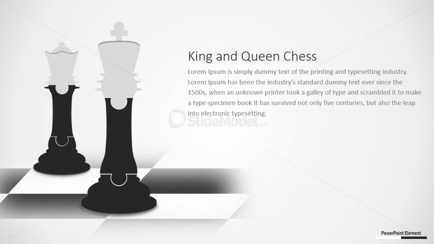 Chess Pieces in Puzzle Design