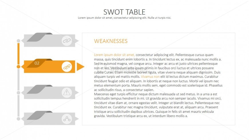 PowerPoint SWOT Template