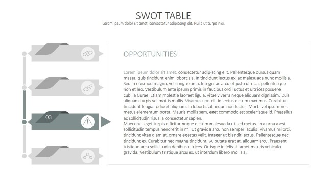 SWOT Analysis Templates PowerPoint Design