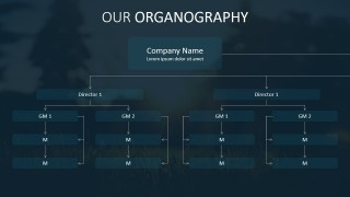 PPT Org Chart Template Design