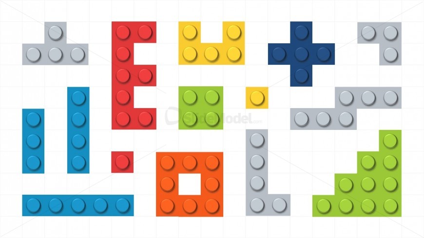 PPT Shapes Lego Theme for PowerPoint