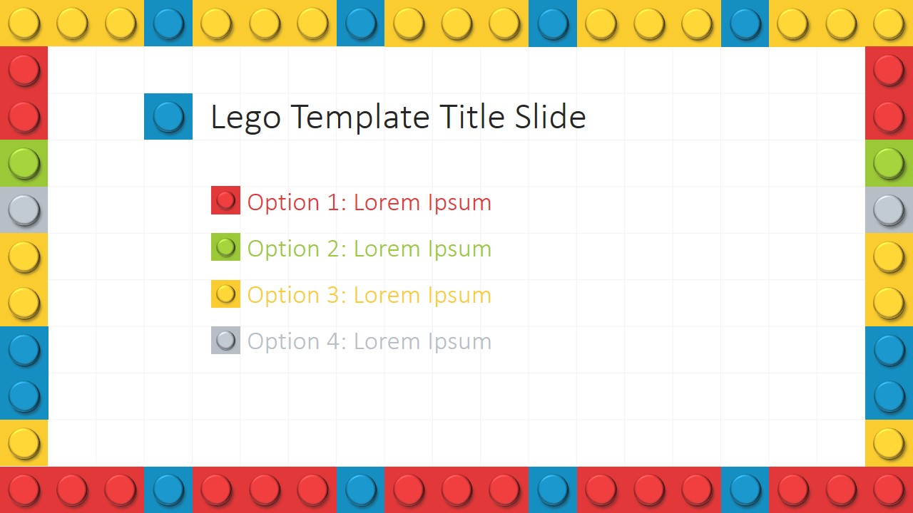 Lego PowerPoint Template - SlideModel