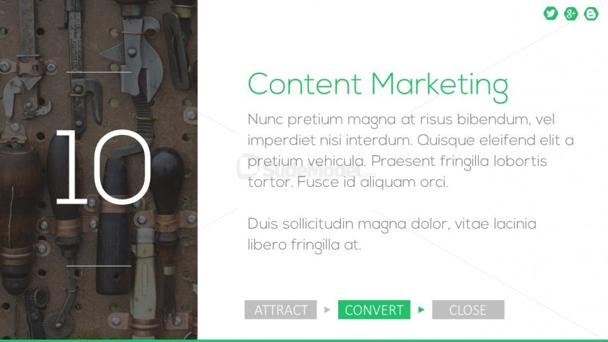 SEO Content Marketing PowerPoint Templates
