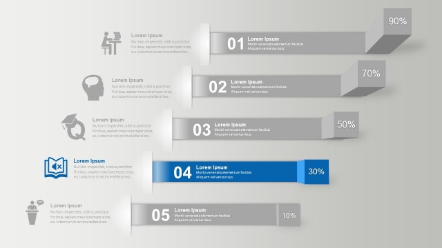 3D Data And Charts Templates For PowerPoint