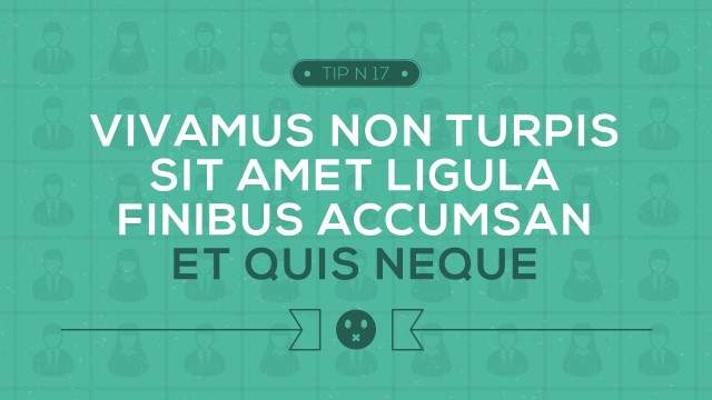 PowerPoint Flat Banner Design For PowerPoint