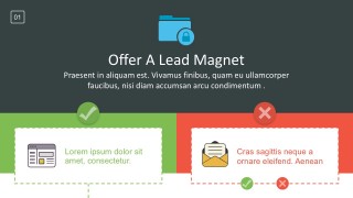 Sales Funnel Lead Magnet Framework For PowerPoint