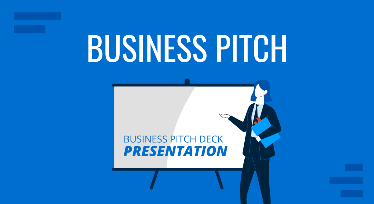 Cover for How to Create a Business Pitch Guide by SlideModel