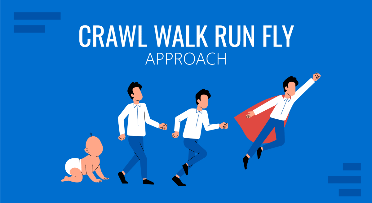 Cover for Crawl Walk Run Fly approach