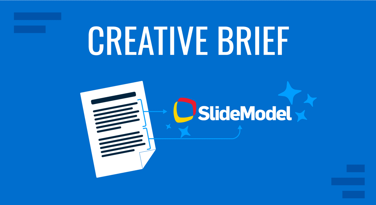 Cover for Creative Brief Guide by SlideModel