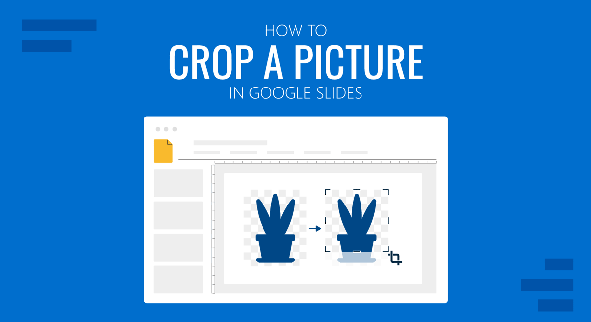Cover for how to crop a picture in Google Slides