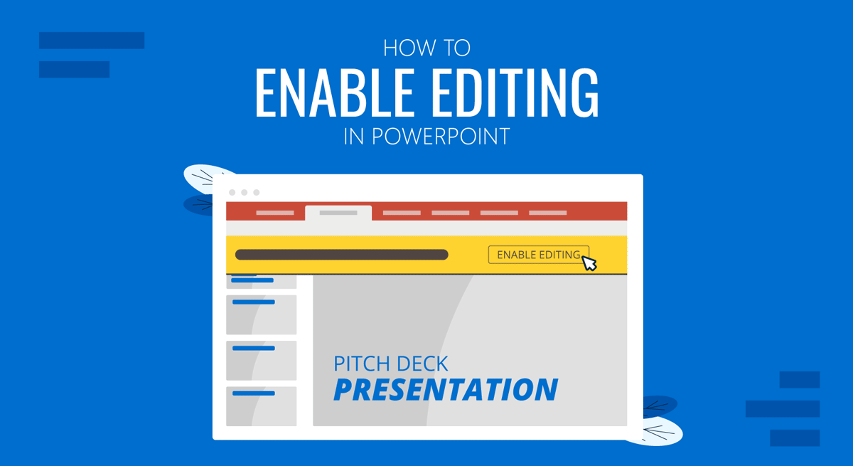 Cover for How to Enable Editing in PowerPoint