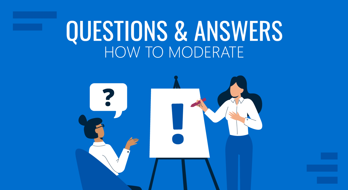 Cover for how to moderate questions & answers 