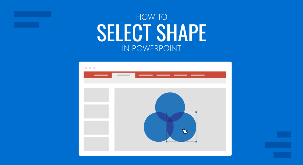 Cover for how to select shape in PowerPoint