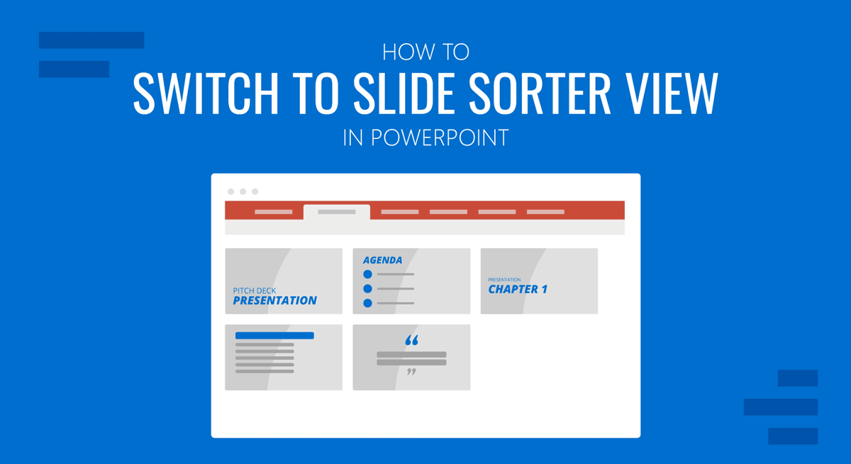 Cover for How to Switch to Slide Sorter View in PowerPoint