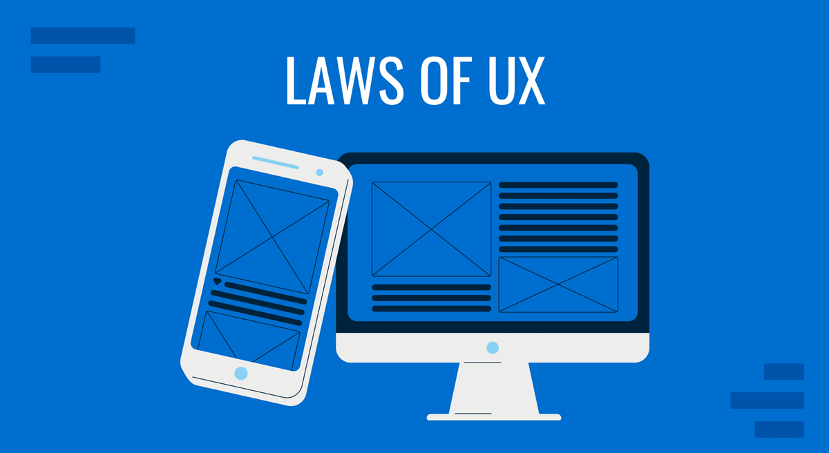 Cover for Laws of UX for presentation design